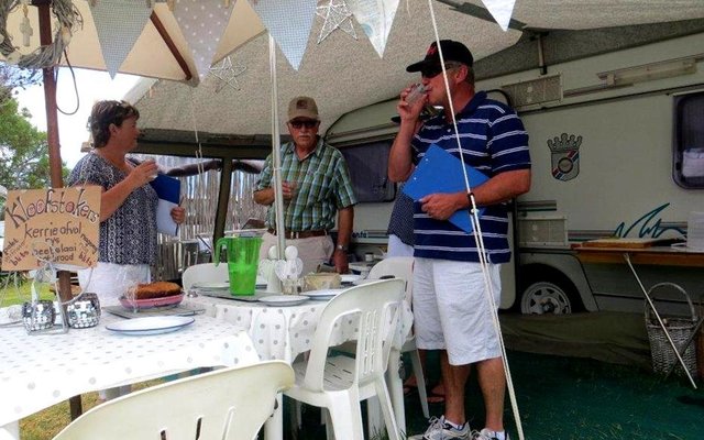 Beoordelaars vlnr: Karen de Wet, Johan Pieterse en Chris van Rensburg